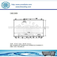 Radiador 97-011640003140 / 1640003150/1640003152/1640003171 Para TOYOTA Camry Fabricante e Venda Direta